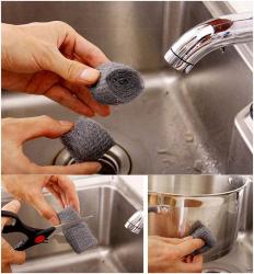 Set 6 cuộn mút cọ rửa xoong nồi Echo Metal_3