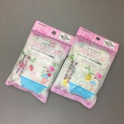 Mũ tắm bảo vệ tóc họa tiết hoa Seiwa_5