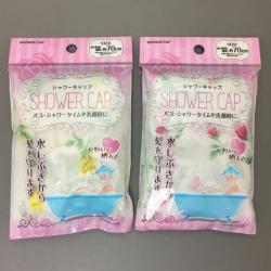 Mũ tắm bảo vệ tóc họa tiết hoa Seiwa_4