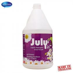 Nước giặt xả July 2X Vivid Purple - 3500ml Tím_A