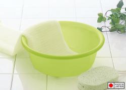 Chậu nhựa tròn Inomata Leaf 2.9L - Màu xanh_2