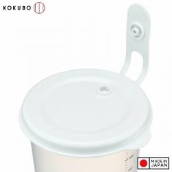 Cốc uống nước có lỗ cắm ống hút Straw Cup 500ml (màu trắng)_2