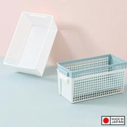 Giỏ đựng đồ đa năng Inomata Slim size S - Màu xanh_6