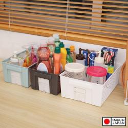 Giỏ đựng đồ đa năng Inomata Slim size M - Màu xanh_6