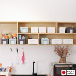 Giỏ đựng đồ đa năng Inomata Slim size M - Màu xanh_7