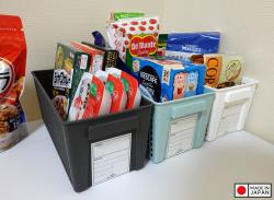 Giỏ đựng đồ đa năng Inomata Slim size S - Màu đen_9