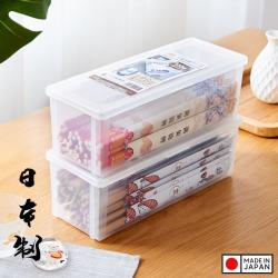Hộp đựng đũa thìa nắp khóa Chopstick Case 1.6L_2