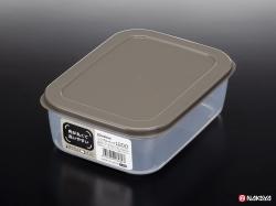 Hộp đựng thực phẩm Nakaya Container 1.2L - Nắp nâu_3