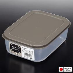 Hộp đựng thực phẩm Nakaya Container 1.2L - Nắp nâu_2