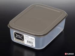 Hộp đựng thực phẩm Nakaya Container 1.8L - Nắp nâu_3