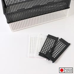 Rổ chữ nhật đựng đồ 03 ngăn, vách rời L-BK_10