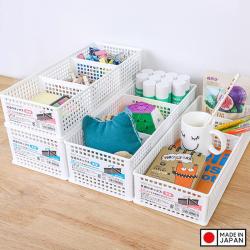 Rổ chữ nhật đựng đồ 03 ngăn, vách rời size XL-màu đen_10