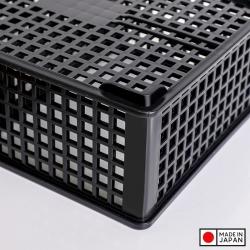 Rổ chữ nhật đựng đồ 03 ngăn, vách rời L-WH_10