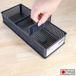 Rổ chữ nhật đựng đồ 03 ngăn, vách rời L-WH_9