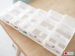 Rổ chữ nhật đựng đồ chia ngăn, vách rời M-W_10