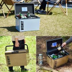 Thùng đá giữ nhiệt đa năng Vent Bansereno 24.5L - Màu Kaki_10