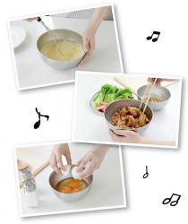 Tô tròn inox Colander Ø22cm_3