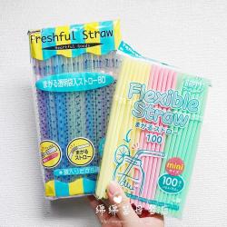 Set 100 ống hút mini Torune Flexible Ø4x160mm_7