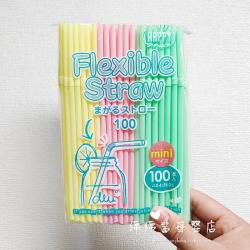 Set 100 ống hút mini Torune Flexible Ø4x160mm_5