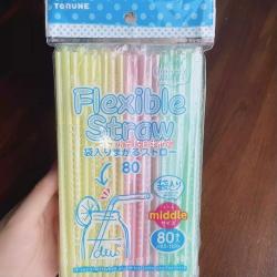 Set 100 ống hút Torune Flexible Ø6x210mm_6