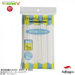 Set 80 ống hút bọc giấy Torune Freshful Ø6x210mm_A