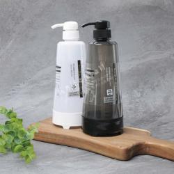 Chai đựng dầu gội, sữa tắm có vòi bơm Echo 650ml (Tròn)_2