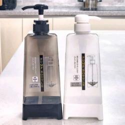 Chai đựng dầu gội, sữa tắm có vòi bơm Echo 650ml (Vuông)_6