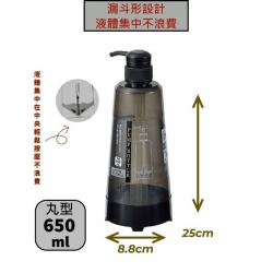 Chai đựng dầu gội, sữa tắm có vòi bơm Echo 650ml (Tròn)_4