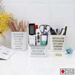 Hộp đựng bút & đồ dùng văn phòng chia ngăn Yamada Round_7