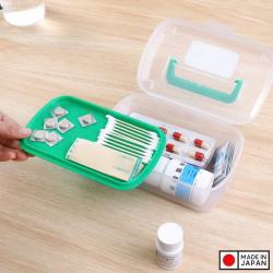 Hộp đựng đồ y tế gia đình Nakaya Green 800ml_4