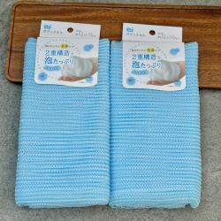 Khăn tắm kỳ lưng tạo bọt mịn 32x110cm_6