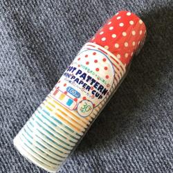 Set 30 cốc giấy chấm bi Maruki 100ml_4