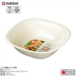 Tô miệng vuông dùng trong lò vi sóng Nakaya 530ml_A