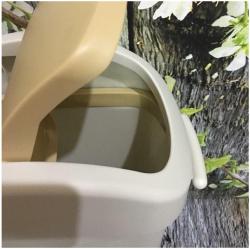 Thùng rác Urbanity 10L nắp xoay - Màu be_3