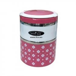 Camen inox bọc nhựa 2 ngăn_A