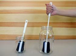 Cây cọ rửa bình nước, chai lọ cán dài Kokubo_6