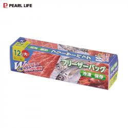 Hộp12 túi zip đựng thịt, cá Pearl Metal size L_2