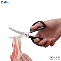 Kéo nhà bếp đầu cong Kai Magoroku - Màu đen_8