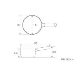 Nồi quánh inox Pearl Metal Ø18cm_6