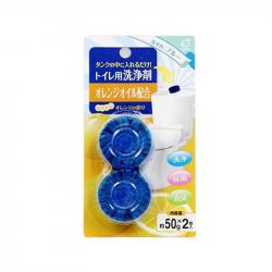 Viên thả bồn cầu diệt khuẩn, hương Orange - 2 viên 50g/ vỉ_A