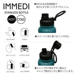 Bình inox giữ nhiệt Immedi 800ml - Xanh Blue_4