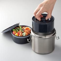 Camen inox giữ nhiệt kháng khuẩn Ag+ Skarter 830ml - Màu đen_6