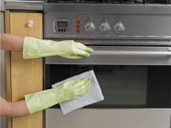 Găng tay cao su St. Family Vinyl Este size L - Xanh_5