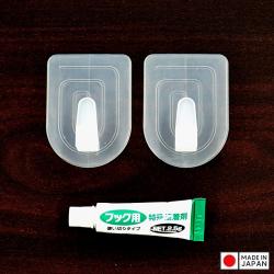 Set 02 móc dính + tuýp keo dán Kokubo Hook size M_6