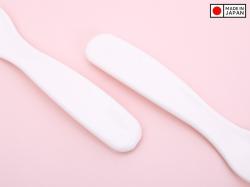 Set thìa nĩa nhựa cho bé Inomata Alku_5