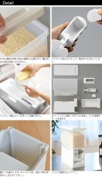 Thùng gạo thông minh Asvel Unix S 12kg - Màu trắng_11