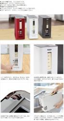 Thùng gạo thông minh Asvel Unix Ware 12kg - Màu đỏ_8