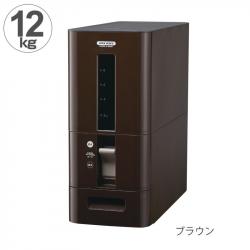 Thùng gạo thông minh Asvel Unix Ware 12kg - Màu nâu_A