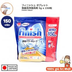 Túi 150 viên rửa bát cho máy rửa chén bát Finish Power Cube_5