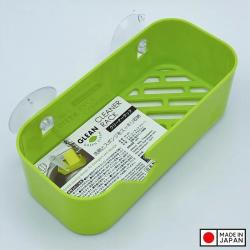 Giá để xà bông, mút rửa chén dạng lưới nội địa Nhật Bản - Màu xanh_5